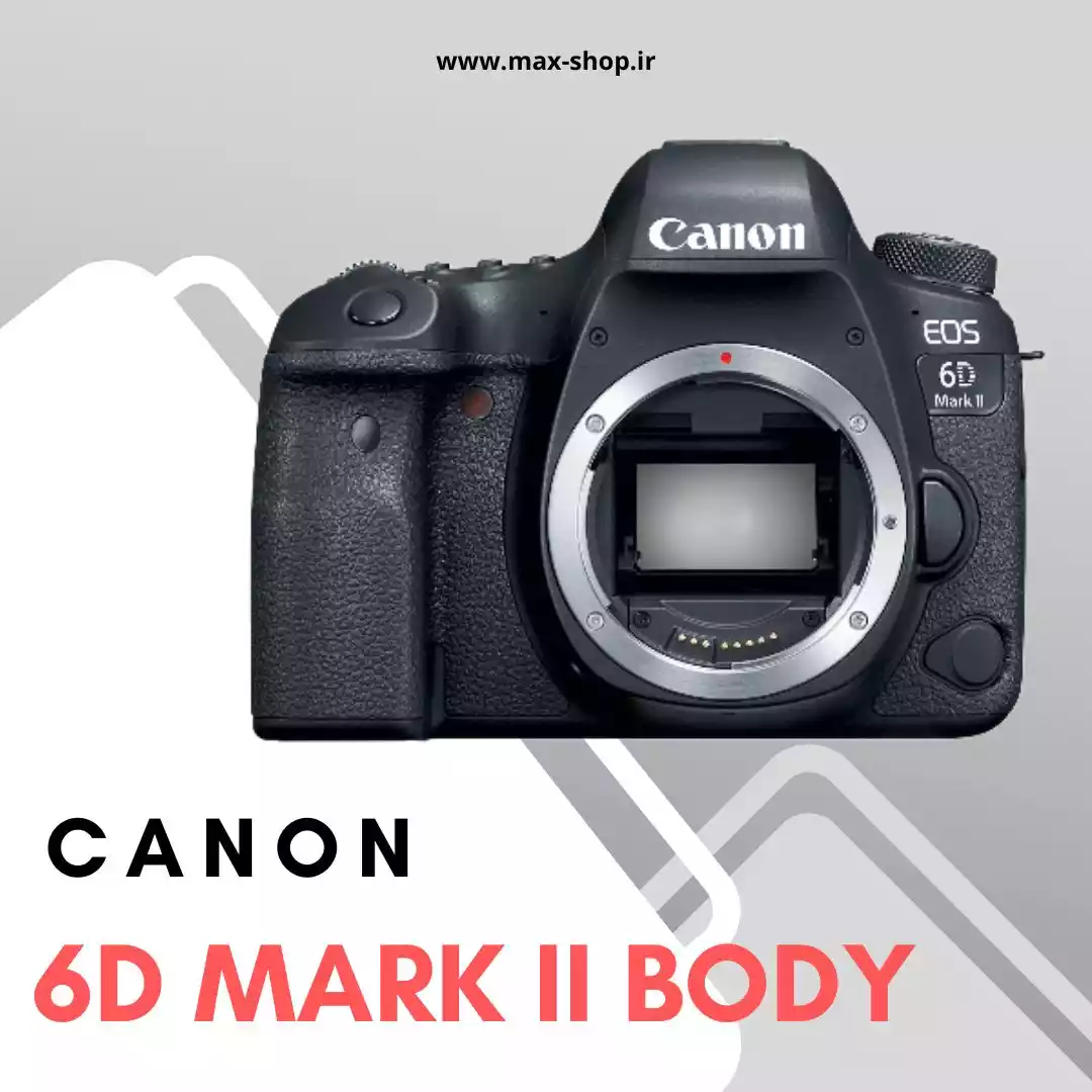 دوربین حرفه ای کانن | Canon 6D Mark ii Body دست دو